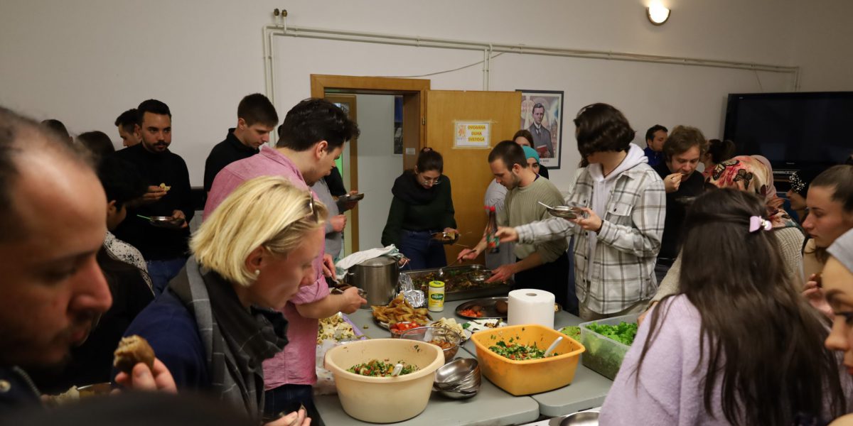 Iftar feast in Vrbovec